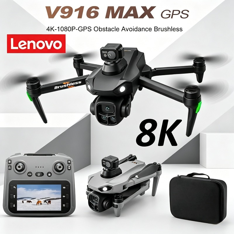 Drone Photogrammetry - Dron Profesional Lenovo V916MAX 8K HD