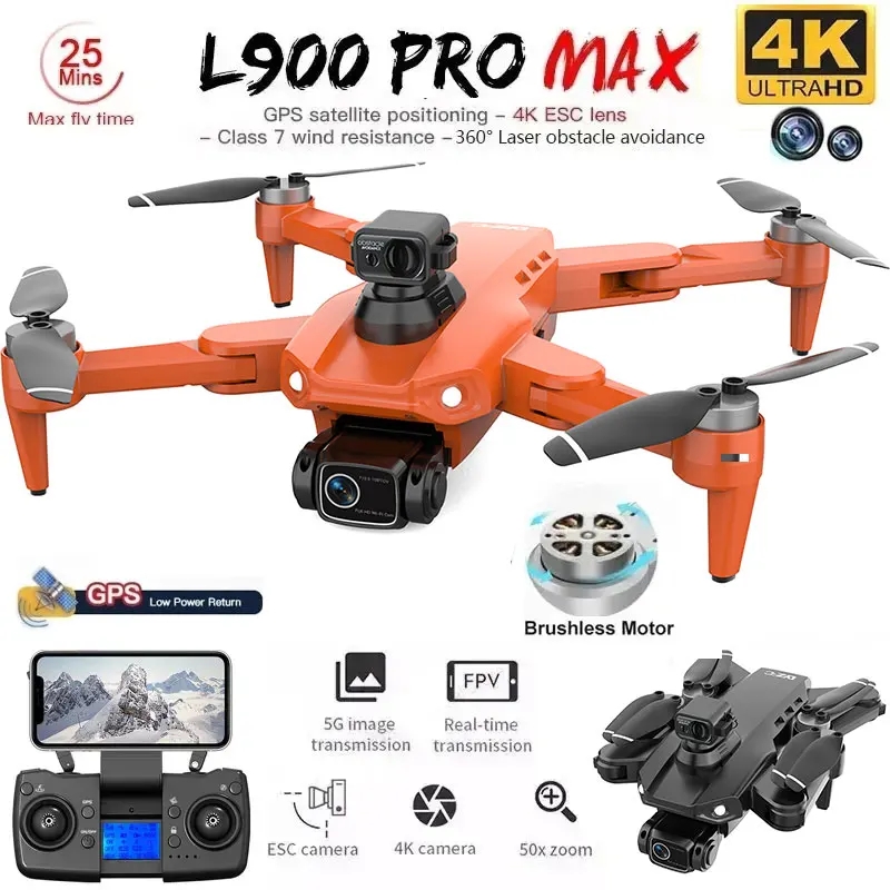 L900 Pro MAX GPS Drone 4K Prof - Drone Photogrammetry reseña y precio