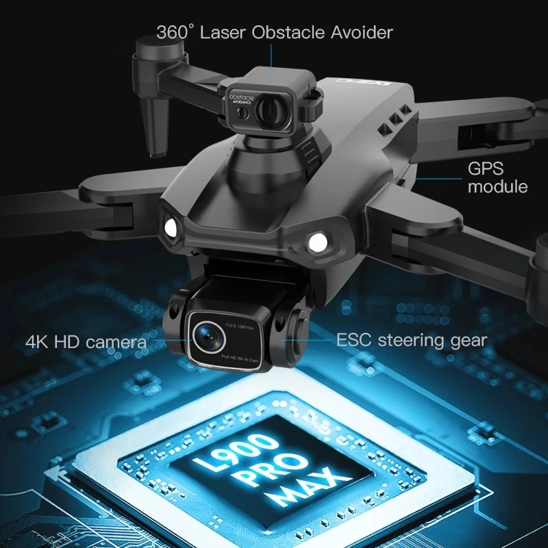 L900 Pro MAX GPS Drone 4K Prof - Drone Photogrammetry reseña y precio
