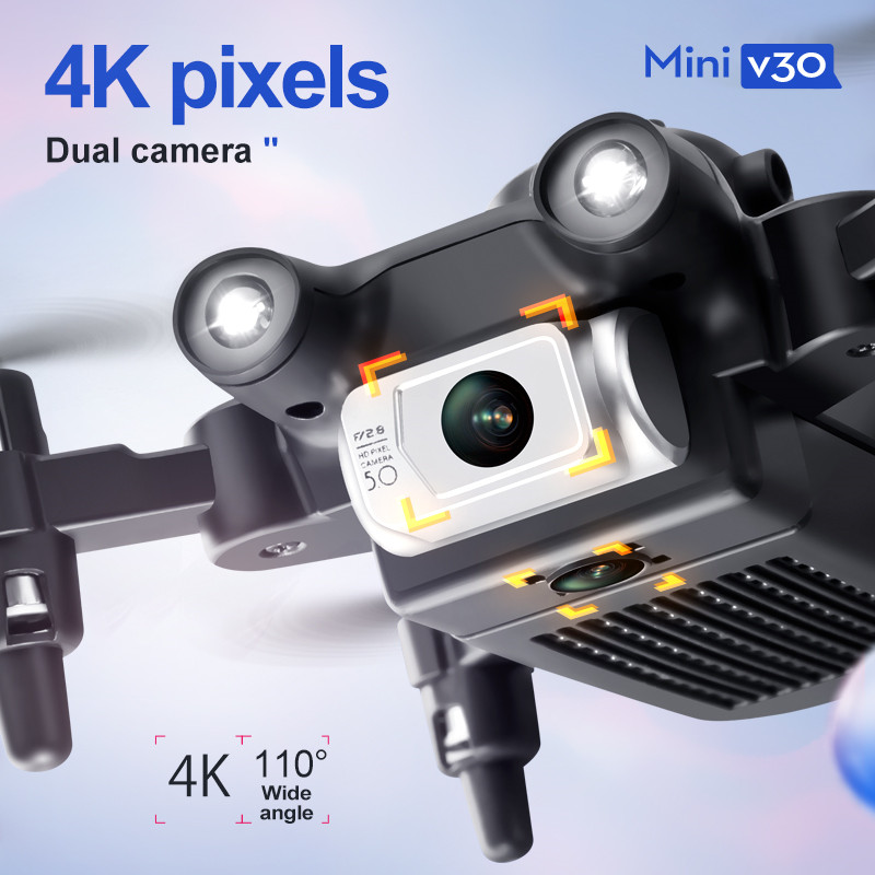 Mini Dron V30 WiFi FPV con cám - Drone Video Production reseña y precio