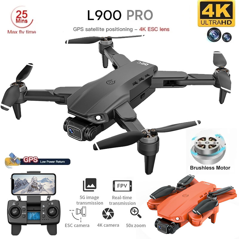 L900 Pro GPS Drone 4K profesio - Drone Aerial Photography reseña y precio