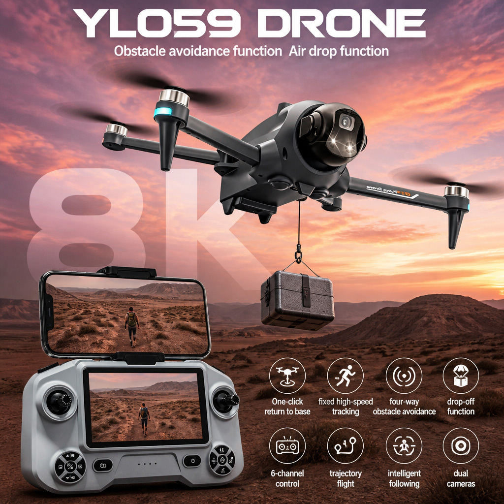 Dron Potensic con GPS, Retorno - Drone Surveying reseña y precio